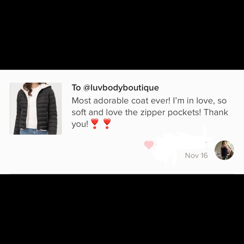 Last 1 • Reversible Puffer Jacket — in Black - Picture 7 of 7